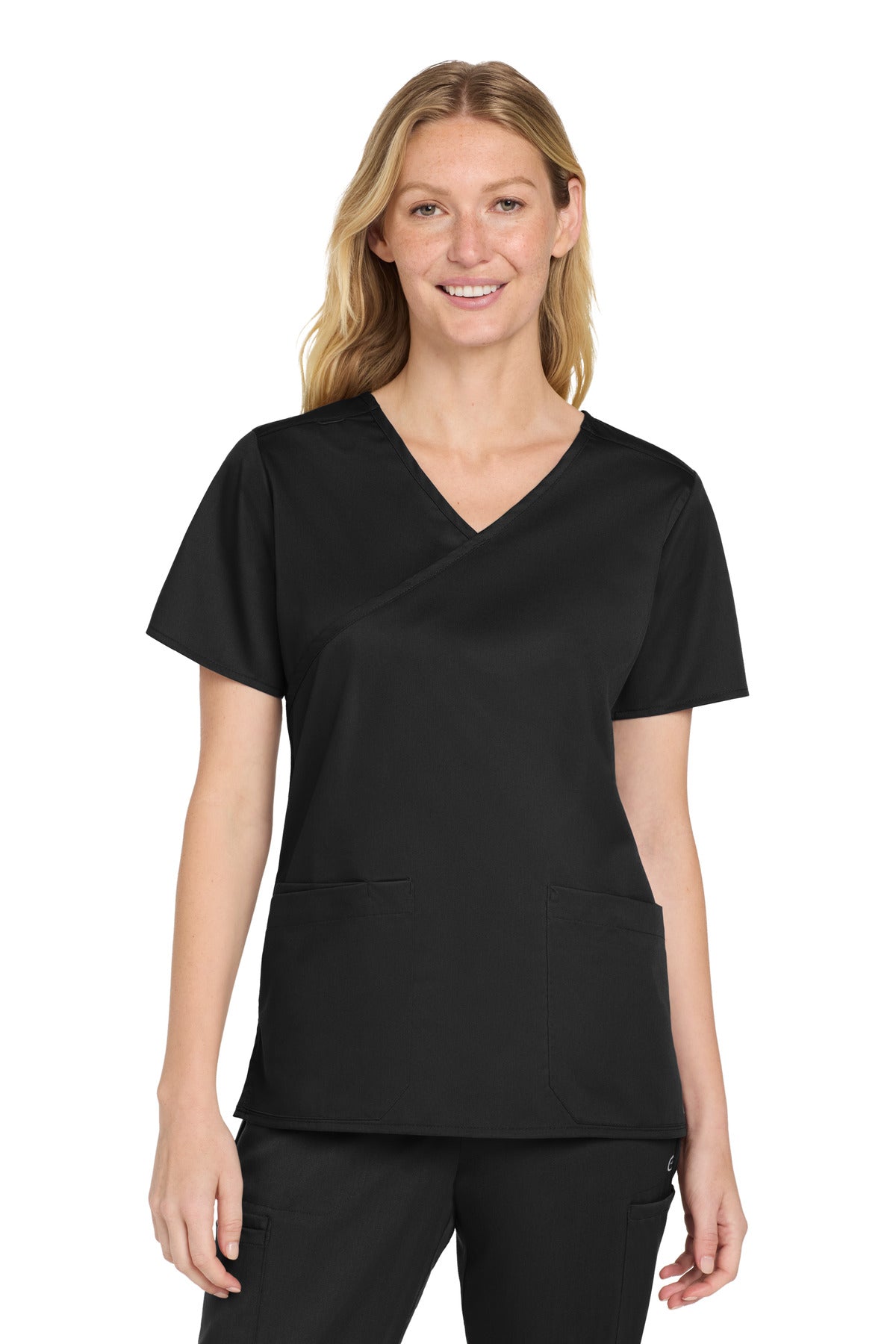 Wink ®  Women's WorkFlex ™  Mock Wrap Top WW4760