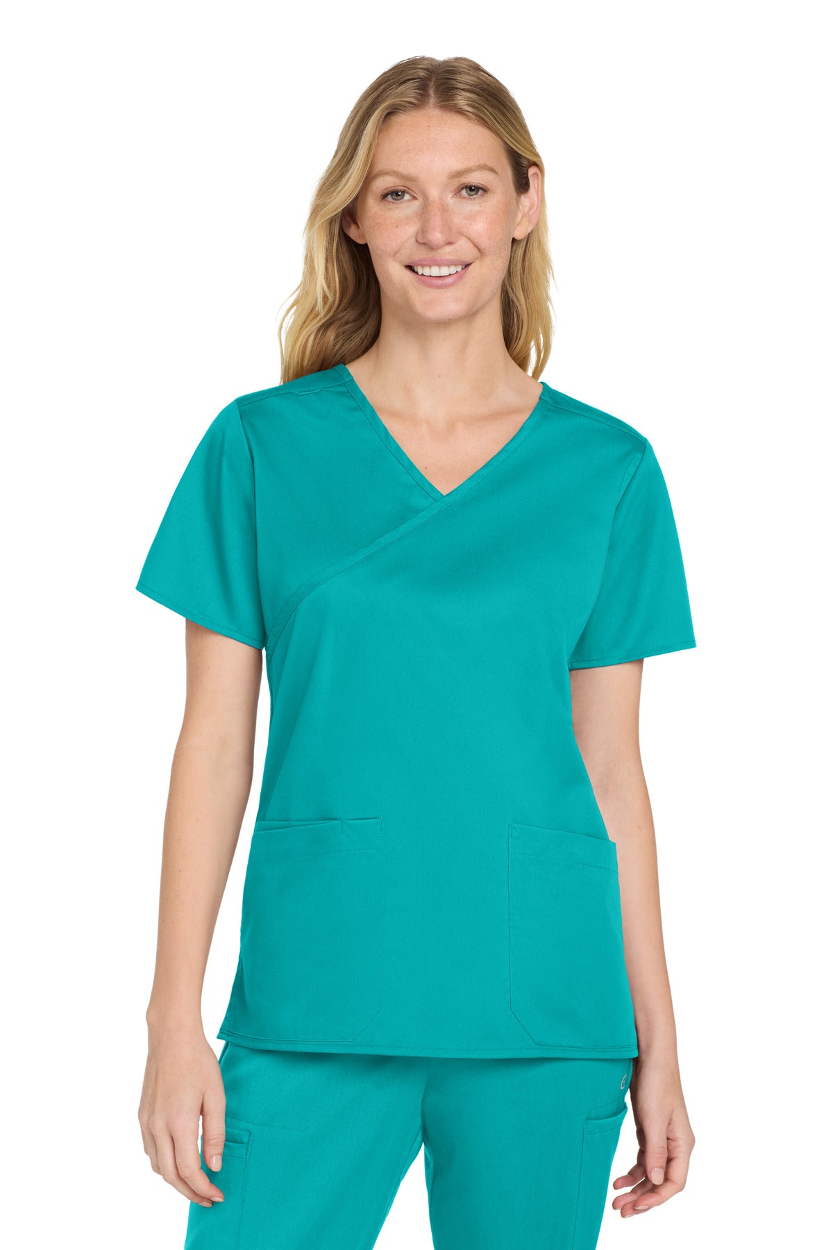 Wink ®  Women's WorkFlex ™  Mock Wrap Top WW4760