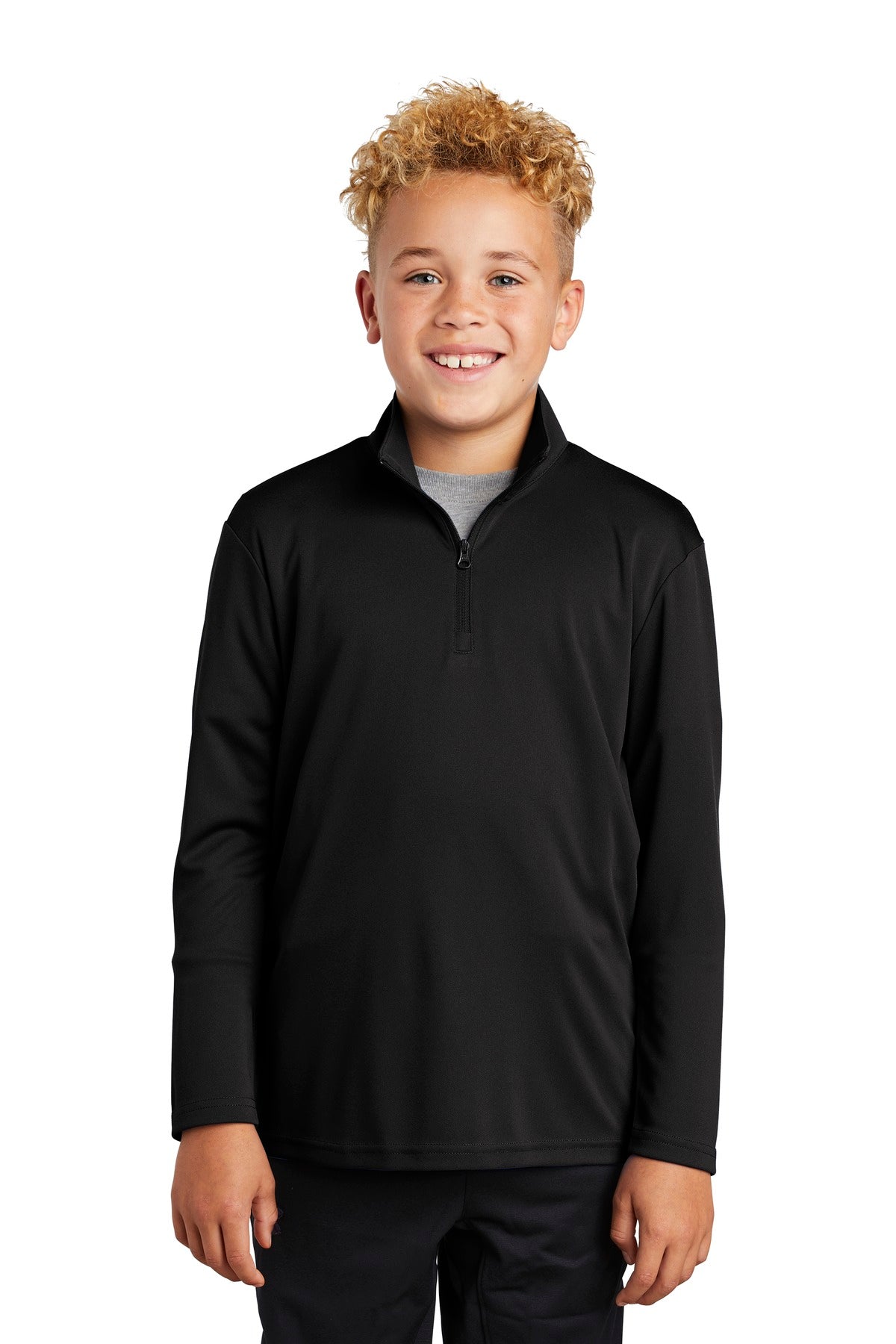 YST357 – Sport-Tek    Youth PosiCharge    Competitor    1/4-Zip Pullover.