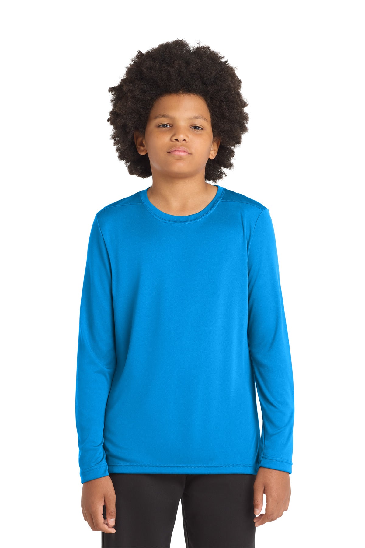 Sport-Tek Youth Posi-UV Pro Long Sleeve Tee. YST420LS