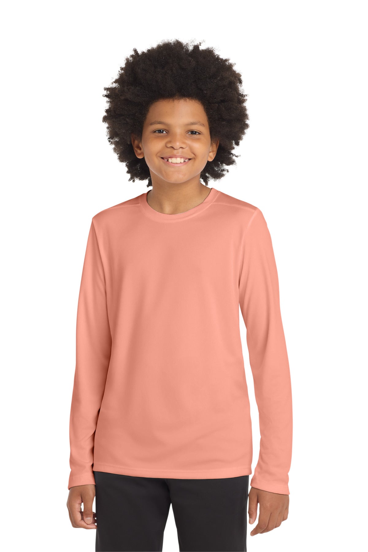 Sport-Tek Youth Posi-UV Pro Long Sleeve Tee. YST420LS