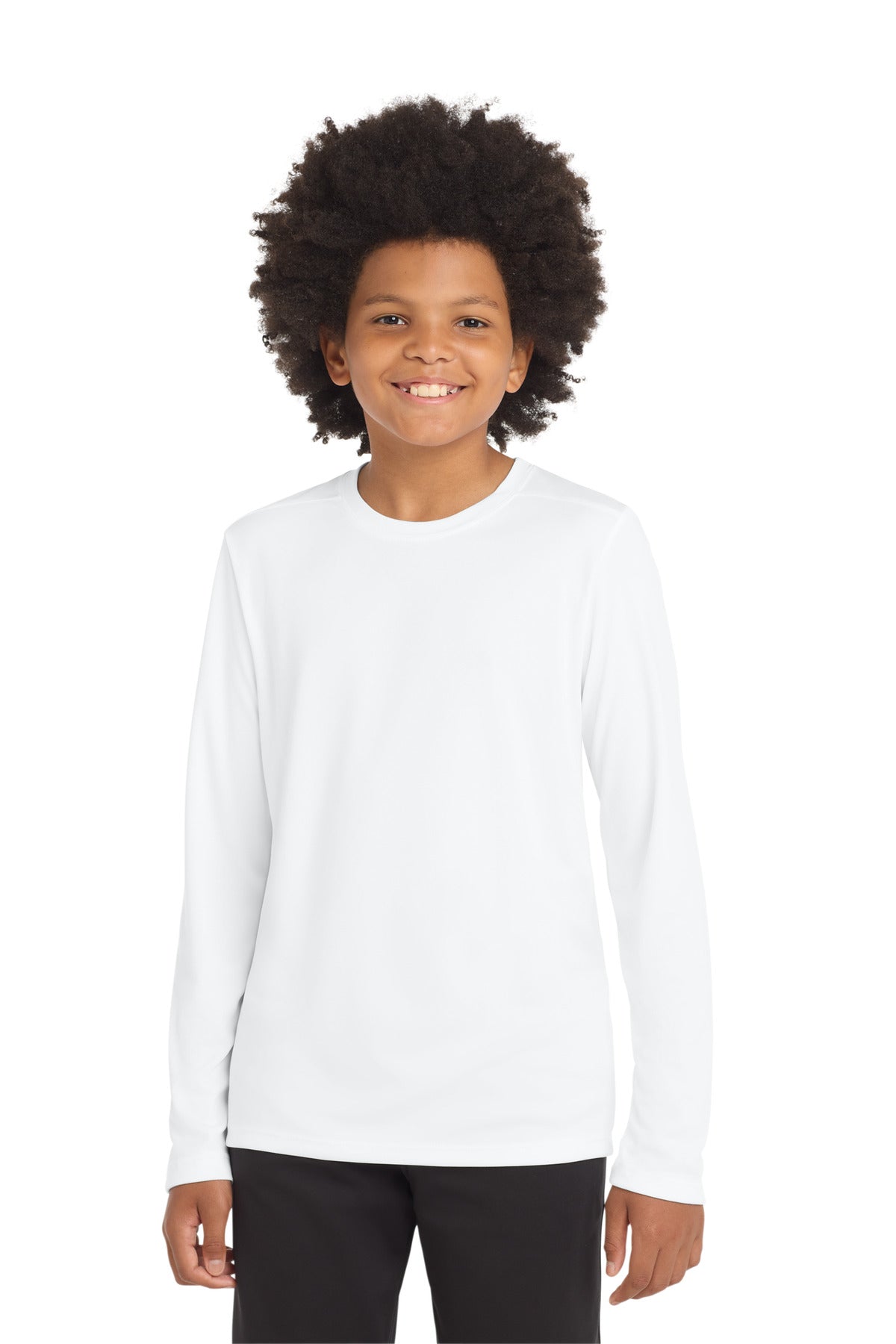 Sport-Tek Youth Posi-UV Pro Long Sleeve Tee. YST420LS